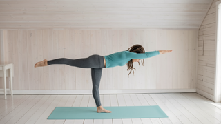 You shouldn't have to hold your breath in Warrior III. Bladder leaks and yoga, addressed.